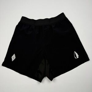 TACHUNTFISH Shorts Mens Small Black Athletic Running Gym 5 Inseam Pockets